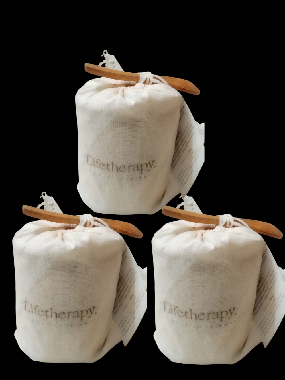 NIB Lifetherapy LOVED Skin Nourishing Body Scrub Set of 3 – Brand New With Tags